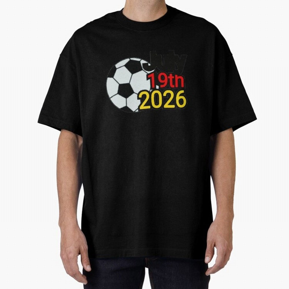 USA 2026- Germany Oversized T-Shirt Build the FIFA World Cup 2026 USA Canada Mexico Journey through Messi, Neymar and Mbappe Highlights, England and Germany Pride, Game Day Rituals, Football Legends, Country Pride and the Road to the Final; Ideal