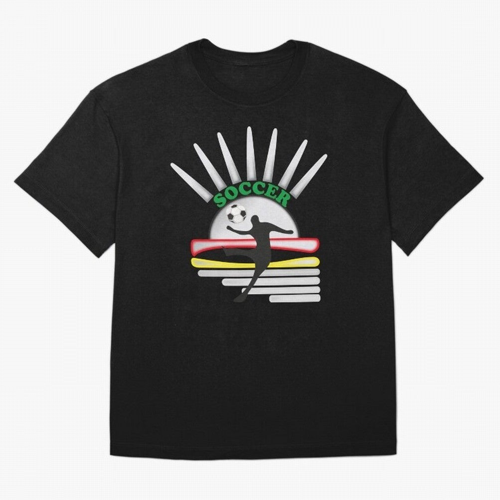 Football player football sun Oversized T-Shirt Keep the Legacy of Global Football Passion for FIFA World Cup 2026 Group Stage, Celebrating CR7 and Messi, France and Portugal, Supporter Pride, Iconic Celebrations, Legendary Names and Global Match
