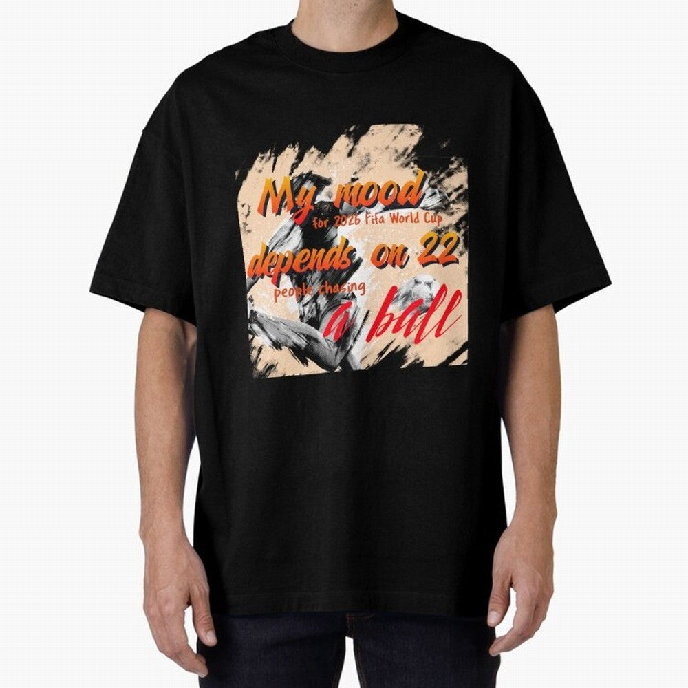 2026 World Cup T-shirt Oversized T-Shirt Feel the Roar of the FIFA World Cup 2026 Journey through Messi, Neymar and Mbappe Highlights, France Pride, Soccer Culture, Superstar Moments, National Team Dreams and Competitive Fire; Great for Supporters