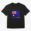 AUSTRIA WORLD CUP 2026 Oversized T-Shirt Share the Excitement of FIFA World Cup 2026 Group Stage for Fans of Mbappe and Neymar and Spain and Netherlands, Bringing Fan Favorite Moments, National Team Passion, Big Match Drama and Soccer History;