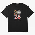2026 Football Countries Design ¨C USA, Canada & Mexico Inspired Art Oversized T-Shirt Represent Match Day Hype around FIFA World Cup 2026, Neymar, Portugal, Champion Mindset, Group Stage Buzz, Knockout Tension and Passionate Fan Culture; Ideal for