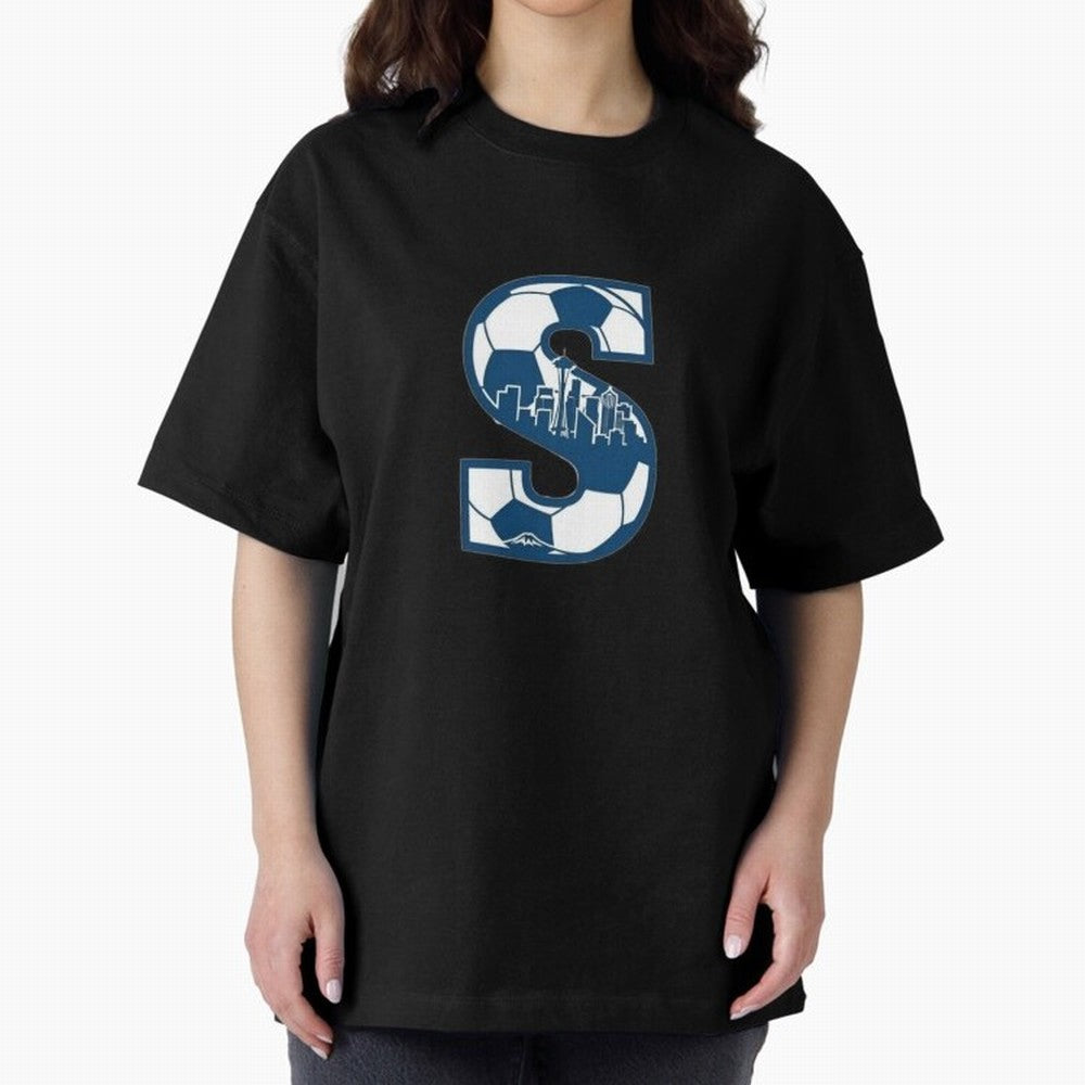 Seattle Soccer 2026 Oversized T-Shirt Show Love for Legendary Goals in Match Day Hype around FIFA World Cup 2026, Haaland and Mbappe, Germany, Stadium Chants, National Pride, Trophy Dreams and Unforgettable Football Memories; Perfect for People Who