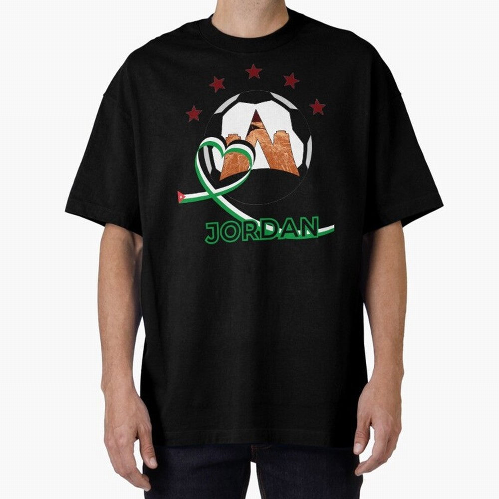 Jordan WC2026 Oversized T-Shirt Represent the Passion of FIFA World Cup 2026 for Fans of Neymar and Portugal, Bringing Game Day Rituals, Football Legends, Country Pride and the Road to the Final; Made for Collectors Who Enjoy Iconic Players,
