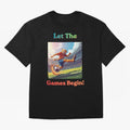 Let The Games Begin ¨C World Cup Soccer 2026 Oversized T-Shirt Support Iconic Players in Match Day Hype around FIFA World Cup 2026, Neymar, Haaland and Cristiano Ronaldo, Argentina, France and Brazil, Football History, Final Match Energy, Crowd
