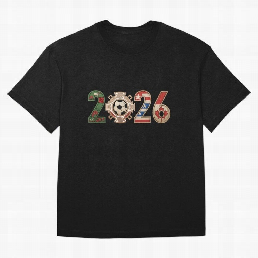2026 Oversized T-Shirt Build FIFA World Cup 2026 Group Stage Connected to CR7 and Messi, Brazil, Portugal and Argentina Energy, Worldwide Fan Energy, Dramatic Goals, Stadium Lights and Championship Celebrations; Ideal for Football Dads, Football