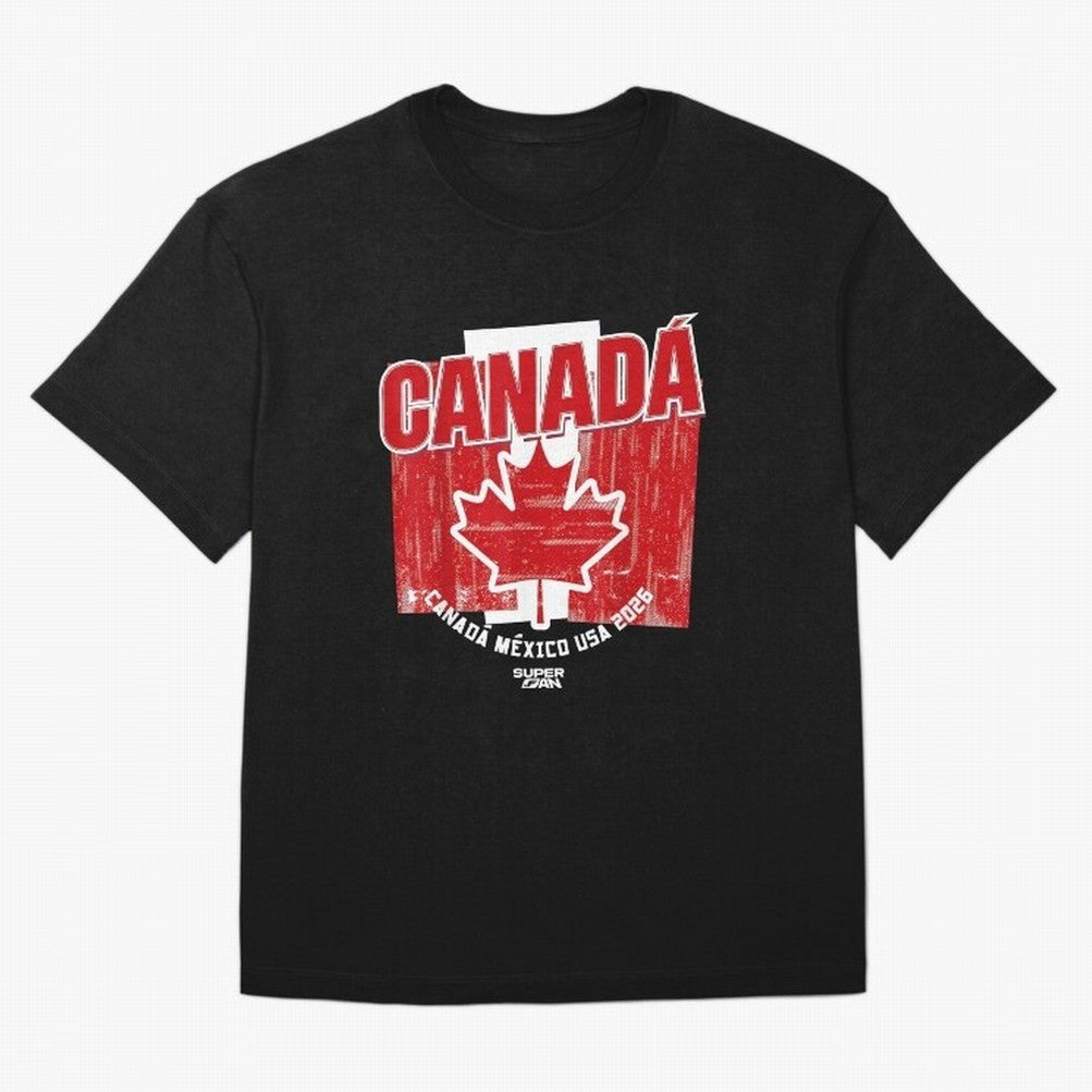 2026 Canada Soccer Fan World Cup Oversized T-Shirt Back Your Heroes with Match Day Hype around FIFA World Cup 2026 Group Stage, Cristiano Ronaldo, Brazil, Portugal and Argentina, Tournament Hype, Historic Matchups, Family Viewing Parties and Global