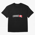 2026 Canada Soccer Fan World Cup Oversized T-Shirt Follow the Final Road of FIFA World Cup 2026 Spirit, Driven by Argentina and Brazil, Messi, Football Festival Excitement, Trophy Ambitions, Country Rivalries and Star Player Buzz; Created for Match