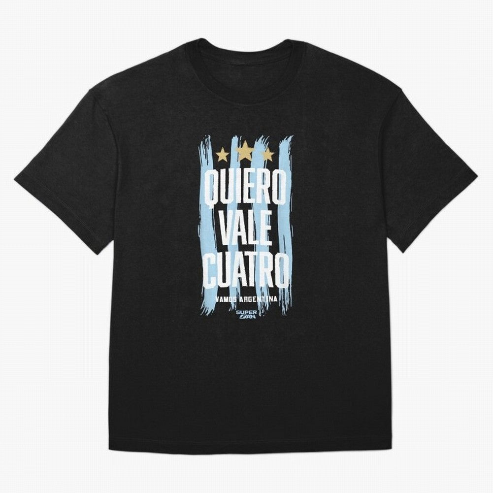 Argentinian Soccer Fan World Cup 2026 Oversized T-Shirt Live for the Drama of Global Football Passion for FIFA World Cup 2026 USA Canada Mexico, Inspired by Haaland and Mbappe, Spain, Football Passion, Legendary Performances, Festival Vibes and