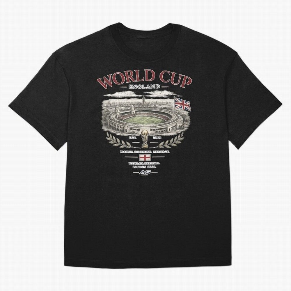 England World Cup Wembley Streetwear Oversized T-Shirt Back Your Heroes with Match Day Hype around FIFA World Cup 2026 Group Stage, CR7 and Messi, England and Germany, Tournament Hype, Historic Matchups, Family Viewing Parties and Global Sports
