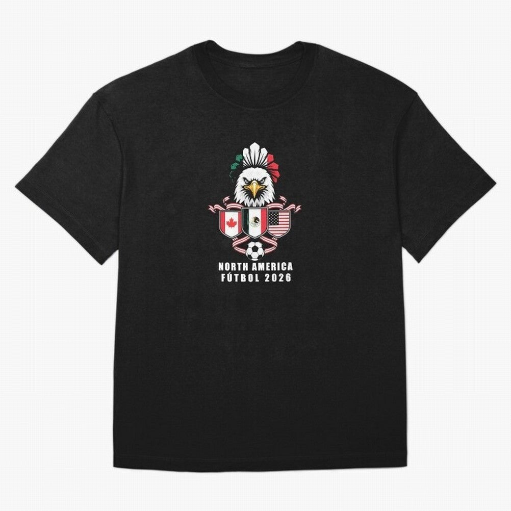 North America Football Spirit 2026 T-Shirt_82768088 Oversized T-Shirt Turn Every Weekend Toward FIFA World Cup 2026 Group Stage Celebrating Messi, England and Germany Energy, Stadium Memories, Football Loyalty, International Chants and Championship