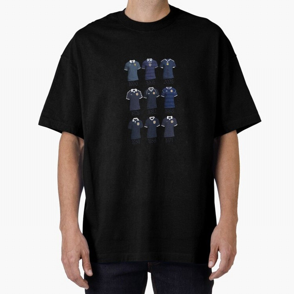Scotland World Cup Kits Oversized T-Shirt Get Ready for FIFA World Cup 2026 Group Stage Highlighting Cristiano Ronaldo, Portugal, Spain and Germany Energy, Soccer Culture, Superstar Moments, National Team Dreams and Competitive Fire; Great for