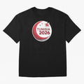 Tunisia 2026 Oversized T-Shirt Celebrate Global Football Passion for FIFA World Cup 2026 Group Stage, Capturing CR7 and Messi, England, Supporter Pride, Iconic Celebrations, Legendary Names and Global Match Day Energy; Great for Watch Parties,