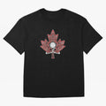 Interwoven Maple Leaf Canada Soccer 2026 T-Shirt_83135197 Oversized T-Shirt Bring Retro Soccer Energy to FIFA World Cup 2026 USA Canada Mexico Inspired by Messi and Cristiano Ronaldo, Brazil Energy, Football Passion, Legendary Performances,