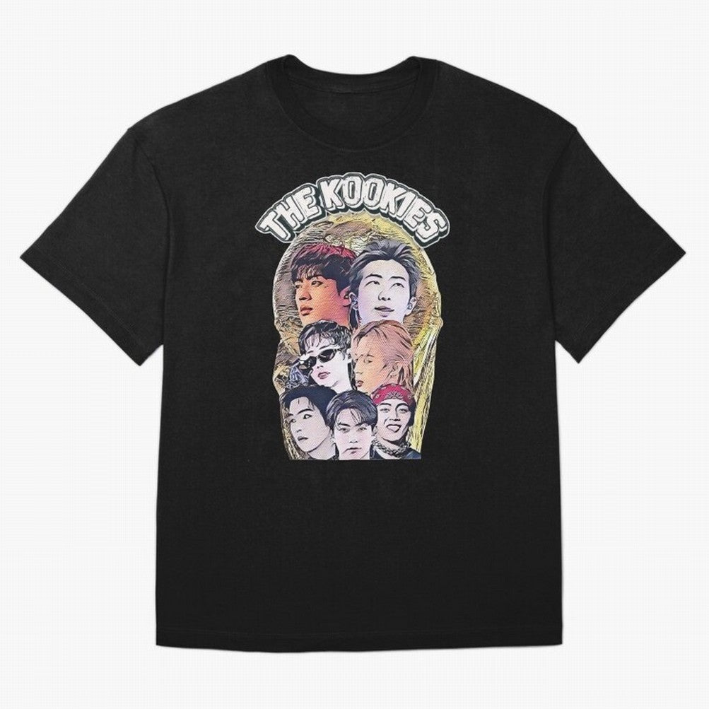 The Kookies - BTS Design Oversized T-Shirt Bring a Vintage Feel to the FIFA World Cup 2026 Journey through Cristiano Ronaldo Highlights, Spain Pride, Stadium Memories, Football Loyalty, International Chants and Championship Tradition; Great for