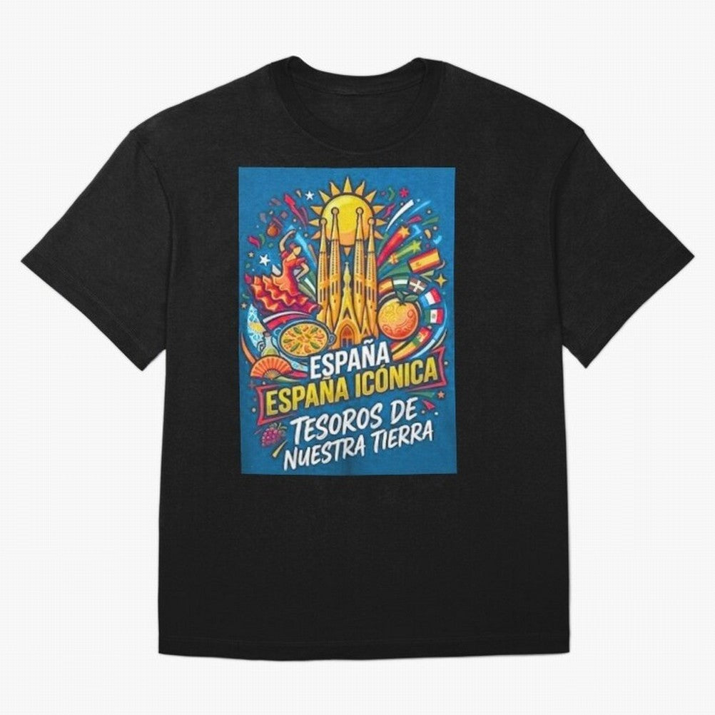 Spain Oversized T-Shirt Step into Match Day Hype around FIFA World Cup 2026 USA Canada Mexico, Mbappe and Neymar, Argentina, France and Brazil, Football Festival Excitement, Trophy Ambitions, Country Rivalries and Star Player Buzz; Created for