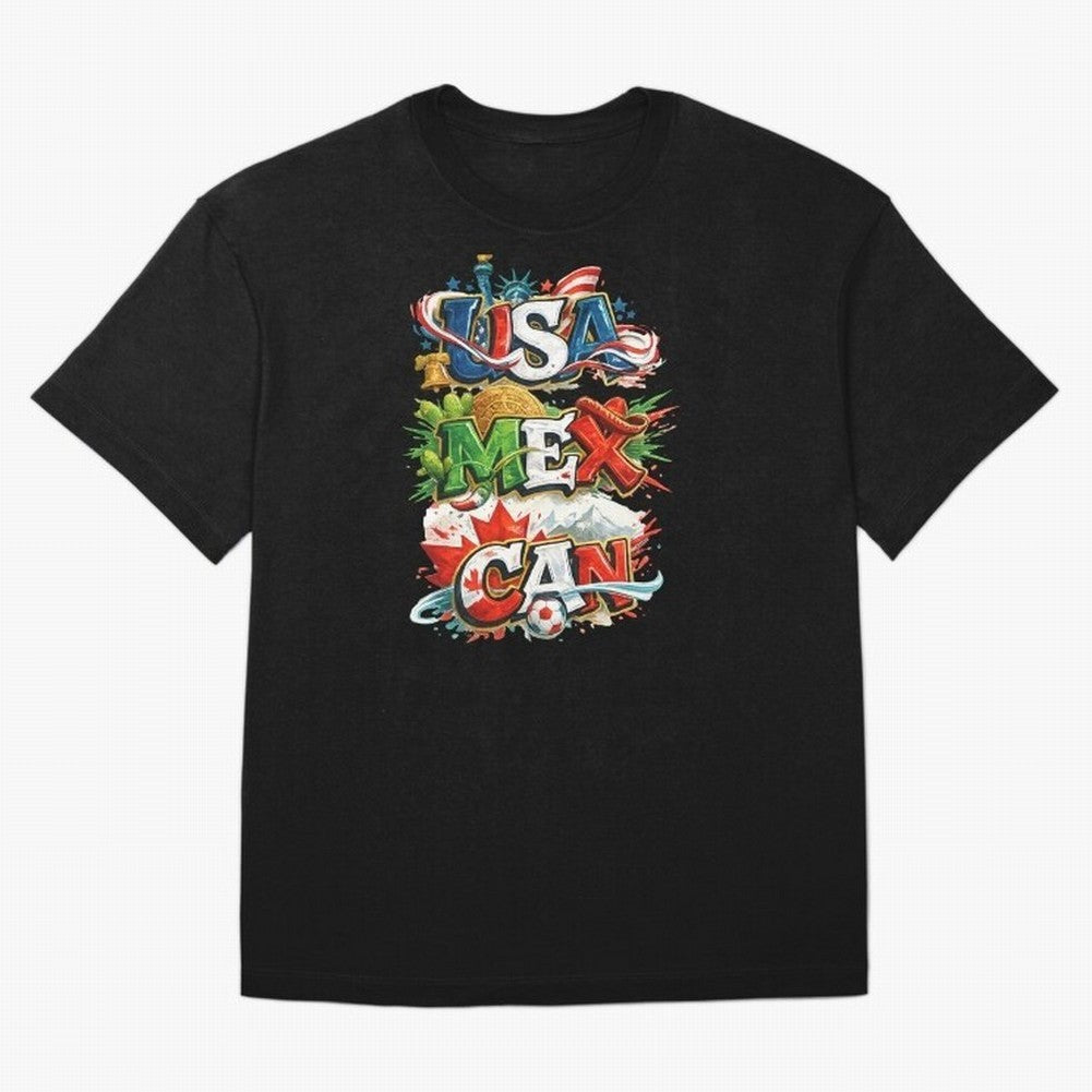World Cup 2026 USA Canada Mexico Oversized T-Shirt Follow the Road to the FIFA World Cup 2026 USA Canada Mexico Journey through Messi, Neymar and Mbappe Highlights, Netherlands Pride, Classic Soccer Heritage, Championship Pressure, Fan Loyalty and