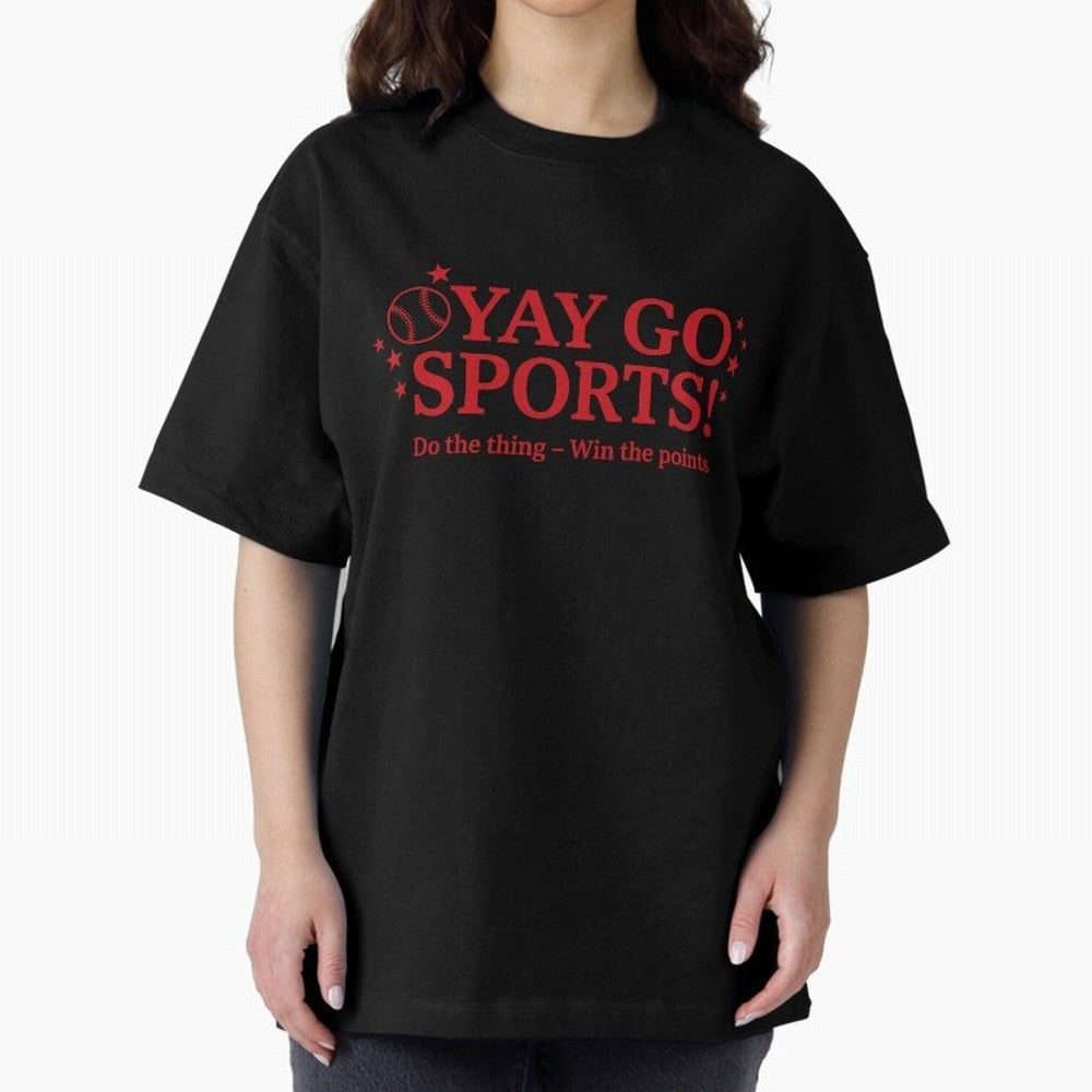 Yay Go Sports Oversized T-Shirt Carry National Pride through the FIFA World Cup 2026 Journey through Mbappe and Neymar Highlights, England Pride, Champion Mindset, Group Stage Buzz, Knockout Tension and Passionate Fan Culture; Ideal for Fans Who