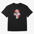 Glitched United 2026 - North America Emblem Cup T-Shirt_82794505 Oversized T-Shirt Bring International Match Energy to Global Football Passion for FIFA World Cup 2026 USA Canada Mexico, Capturing Cristiano Ronaldo, Germany, Stadium Chants, National