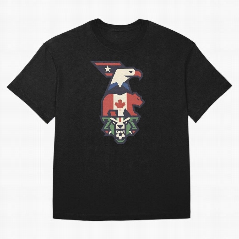 USA Canada Mexico World Cup 2026 Host Nations Oversized T-Shirt Turn Every Weekend Toward the FIFA World Cup 2026 Journey through CR7 Highlights, Spain and Netherlands Pride, Tournament Hype, Historic Matchups, Family Viewing Parties and Global