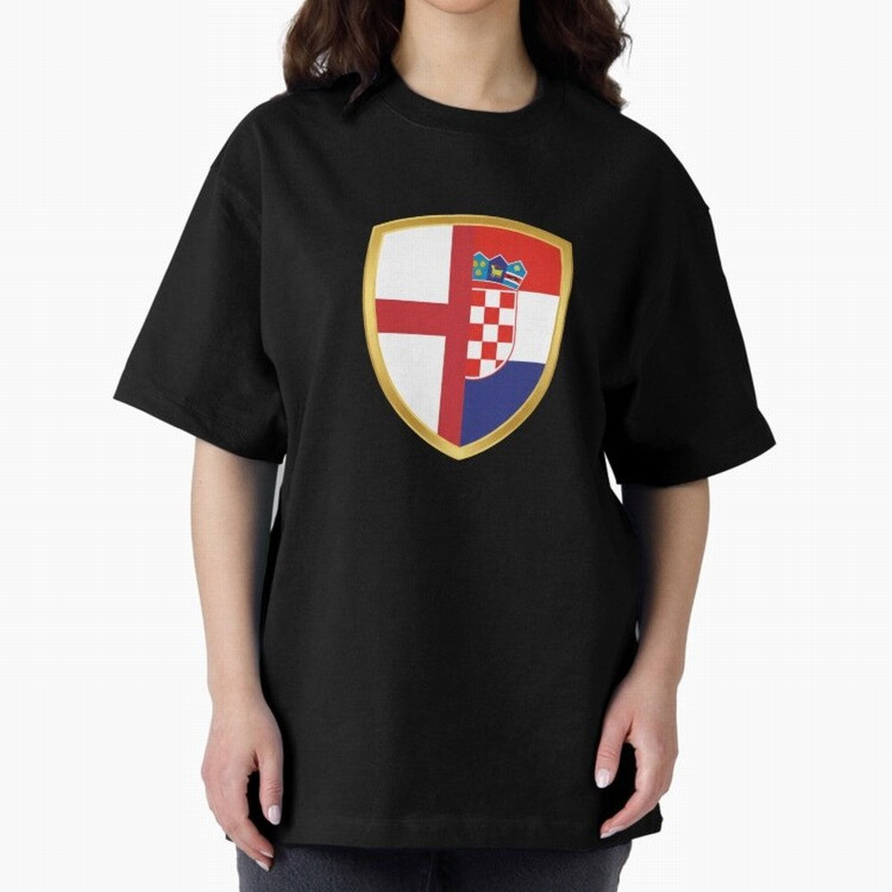 FIFA World Cup - England v Croatia Oversized T-Shirt Celebrate Unforgettable Nights in Global Football Passion for FIFA World Cup 2026 USA Canada Mexico, Driven by Neymar, Haaland and Cristiano Ronaldo, Argentina, France and Brazil, Football