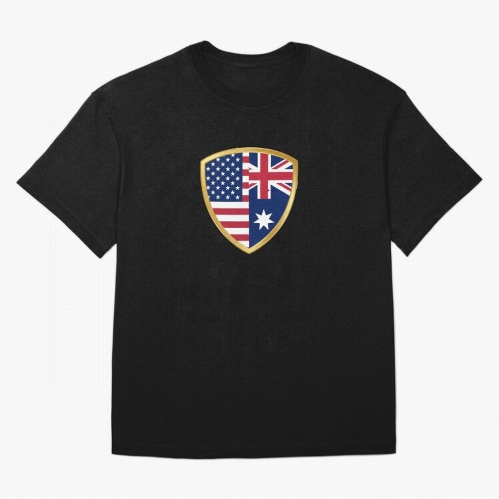 FIFA World Cup - USA v Australia Oversized T-Shirt Experience FIFA World Cup 2026 Group Stage Spirit, Centered on Portugal, Spain and Germany, CR7 and Messi, Stadium Chants, National Pride, Trophy Dreams and Unforgettable Football Memories; Created