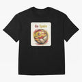 Go Spain Soccer Ball Flag | Canadian Football Fan Graphic Tee Oversized T-Shirt Join Supporters Worldwide for Global Football Passion for FIFA World Cup 2026, Connected to Mbappe and Neymar, Spain and Netherlands, Sports Nostalgia, International
