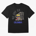 World cup 26 - Colombia Oversized T-Shirt Showcase Global Football Passion for FIFA World Cup 2026, Built around Messi, Brazil, Global Supporter Spirit, Legendary Goals, National Colors and Tournament Celebration; Perfect for Supporters Who Want