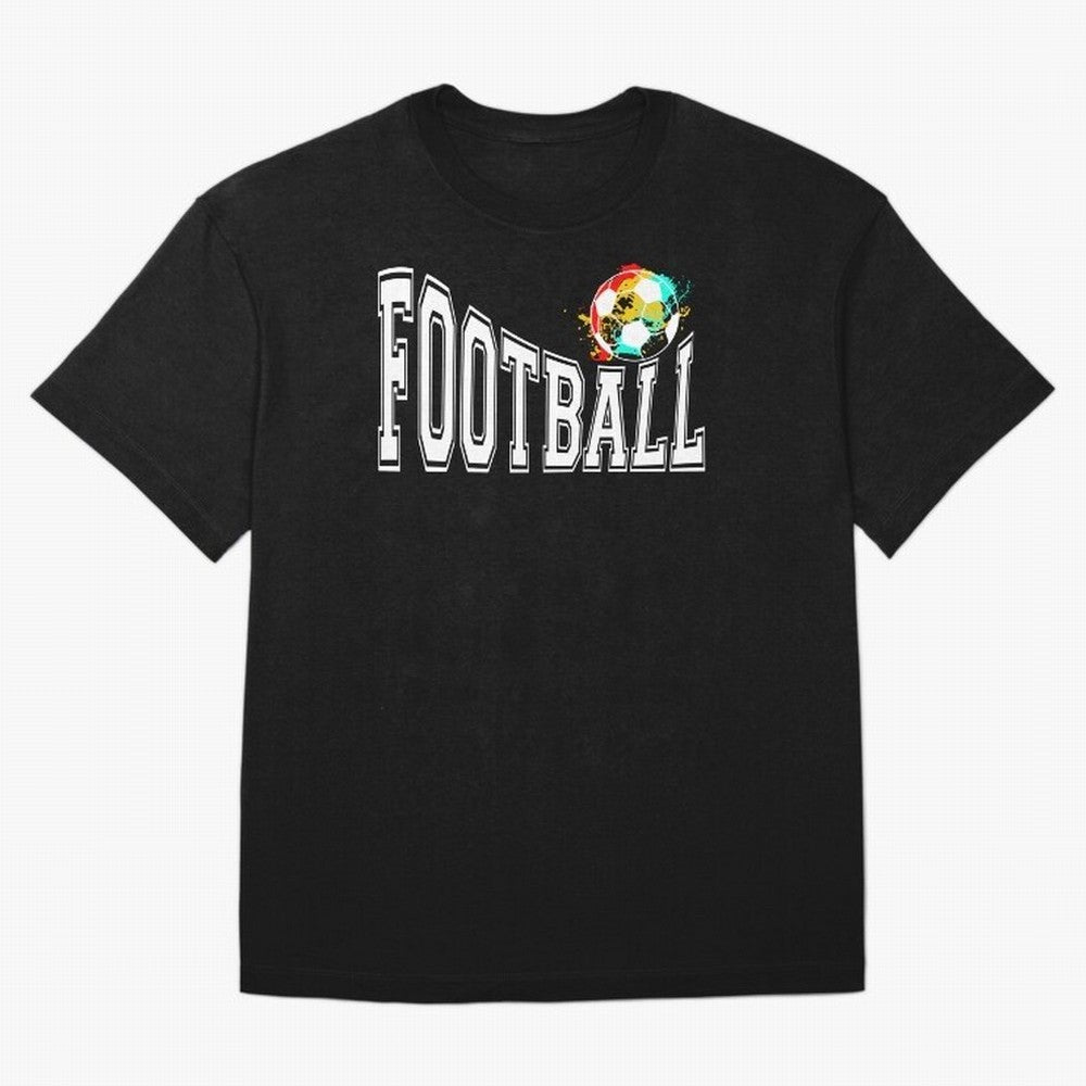 Football World Cup 2026 Oversized T-Shirt Unlock the FIFA World Cup 2026 Group Stage Journey through Haaland and Mbappe Highlights, Portugal, Spain and Germany Pride, Retro Football Energy, Iconic Rivalries, Trophy Chase Drama and Stadium