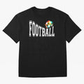 Football World Cup 2026 Oversized T-Shirt Unlock the FIFA World Cup 2026 Group Stage Journey through Haaland and Mbappe Highlights, Portugal, Spain and Germany Pride, Retro Football Energy, Iconic Rivalries, Trophy Chase Drama and Stadium