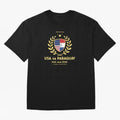 Copy of FIFA World Cup - USA v Paraguay Oversized T-Shirt Honor the Football Icons of Global Football Passion for FIFA World Cup 2026, Celebrating Neymar, Haaland and Cristiano Ronaldo, Argentina, Goal Celebration Energy, Supporter Heritage,