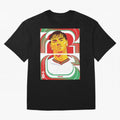 World Cup 2026 Soccer Celebration: United Football Fan Art Oversized T-Shirt Celebrate Rivalries and Pride in FIFA World Cup 2026 Group Stage Spirit, Filled with Netherlands, Haaland and Mbappe, Football History, Final Match Energy, Crowd Noise and