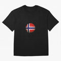 Norway Football Oversized T-Shirt Honor Champions and Dreams in Global Football Passion for FIFA World Cup 2026 USA Canada Mexico, Centered on Haaland, Spain and Netherlands, Match Day Excitement, Supporter Culture, Golden Goals and Global Football