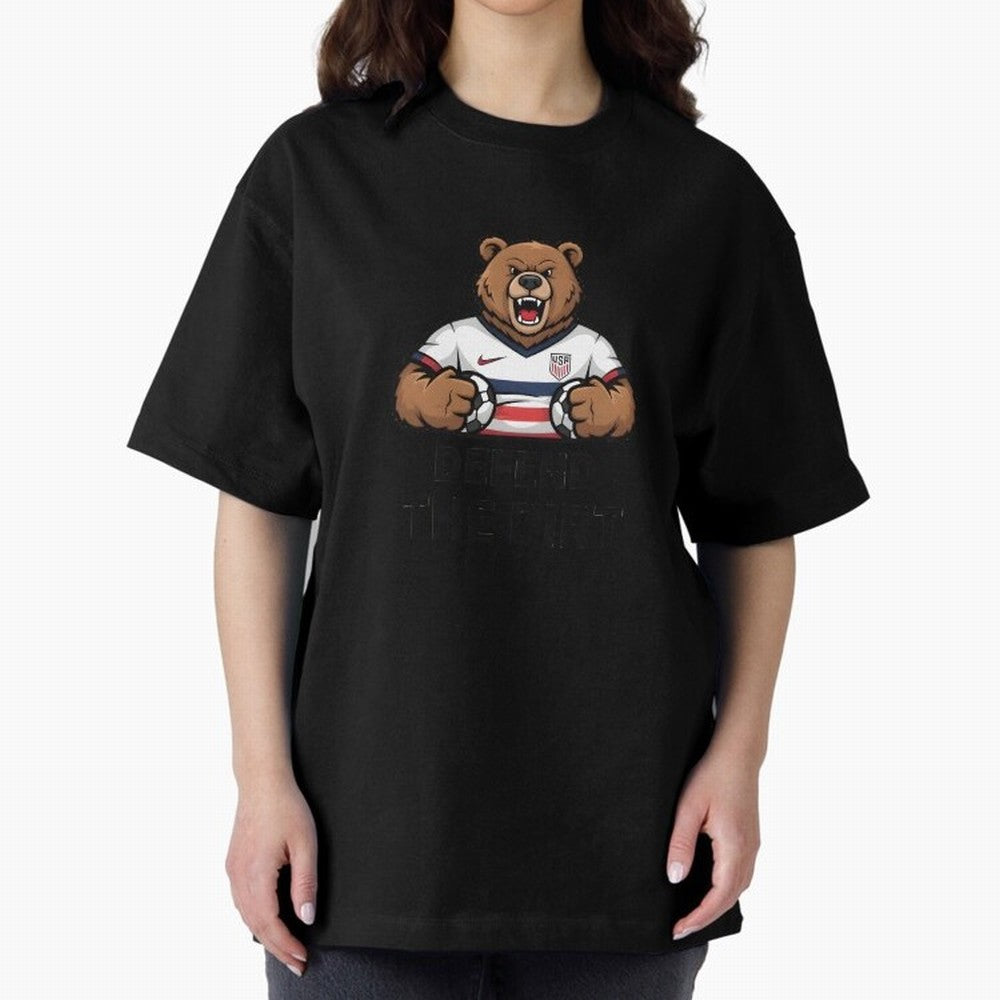 USA - World Cup 2026 Oversized T-Shirt Make Every Match About FIFA World Cup 2026 Group Stage Spirit, Inspired by Argentina, France and Brazil, Haaland and Mbappe, Supporter Pride, Iconic Celebrations, Legendary Names and Global Match Day Energy;