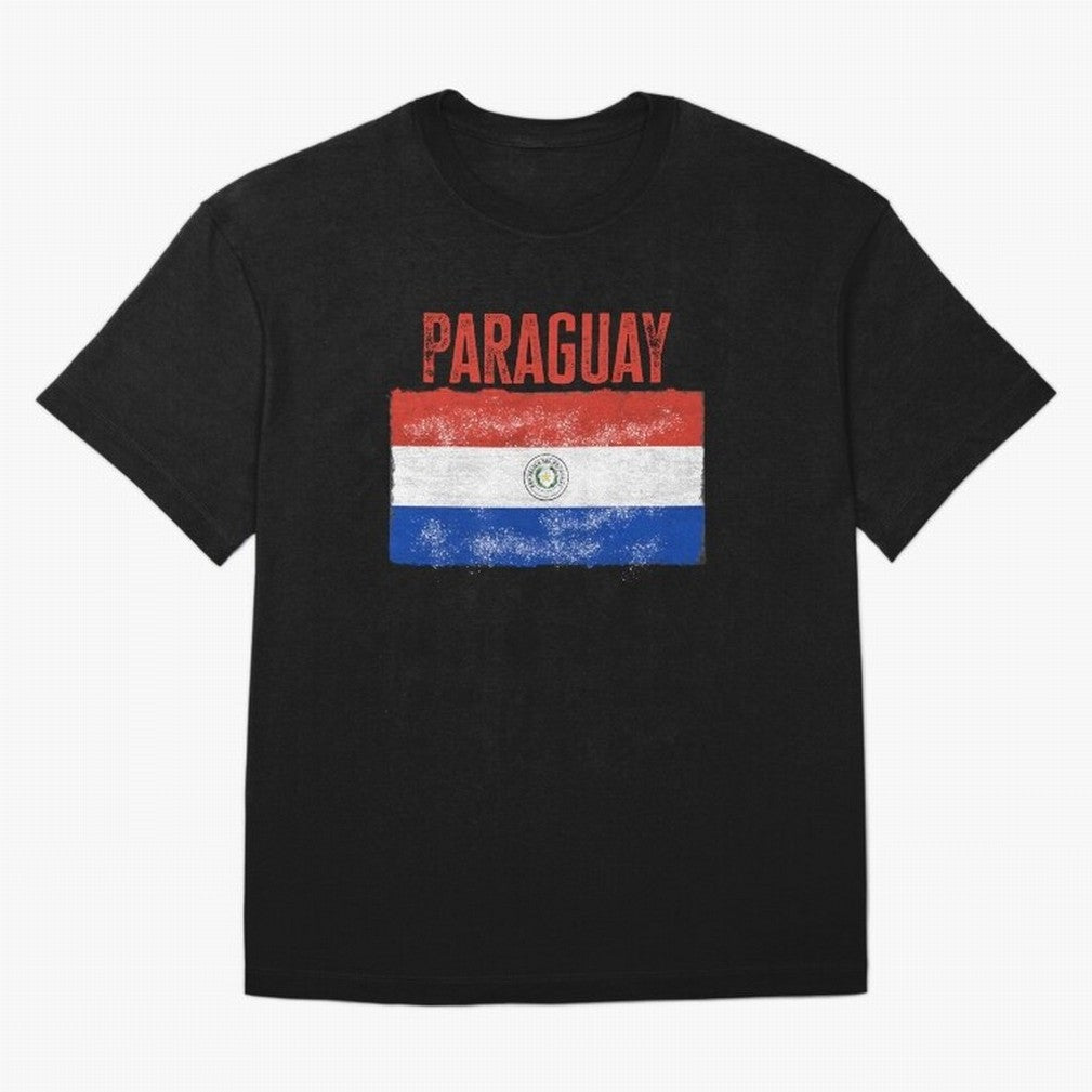 Paraguay Oversized T-Shirt Live the Energy of the FIFA World Cup 2026 USA Canada Mexico Journey through CR7 Highlights, Brazil, Portugal and Argentina Pride, Retro Football Energy, Iconic Rivalries, Trophy Chase Drama and Stadium Atmosphere; Great