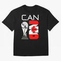 Canada 2026 Soccer World Cup Trophy Canadian Flag Design Oversized T-Shirt Support Iconic Players in FIFA World Cup 2026 Group Stage Made for Cristiano Ronaldo, Haaland and CR7, Germany Energy, Match Day Excitement, Supporter Culture, Golden Goals