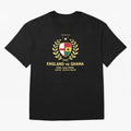 FIFA World Cup - England v Ghana Oversized T-Shirt Bring a Champion Mindset to FIFA World Cup 2026 Group Stage Spirit, Highlighting Argentina, France and Brazil, Haaland and Mbappe, Championship Spirit, Famous Goals, Roaring Crowds and