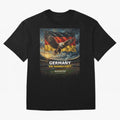 Germany Die Mannschaft - World Cup 2026 Soccer Fan Tee Oversized T-Shirt Fuel Your Fan Pride for the FIFA World Cup 2026 Journey through Messi and Cristiano Ronaldo Highlights, Argentina and Brazil Pride, Vintage Soccer Flavor, Modern Football