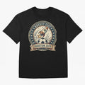 Houston 2026 World Cup Host City Vintage Football Badge ¡ª Rocket City Space Soccer Crest Design Oversized T-Shirt Enjoy the Biggest Football Party of FIFA World Cup 2026 USA Canada Mexico Celebrating CR7, Netherlands Energy, Championship Spirit,