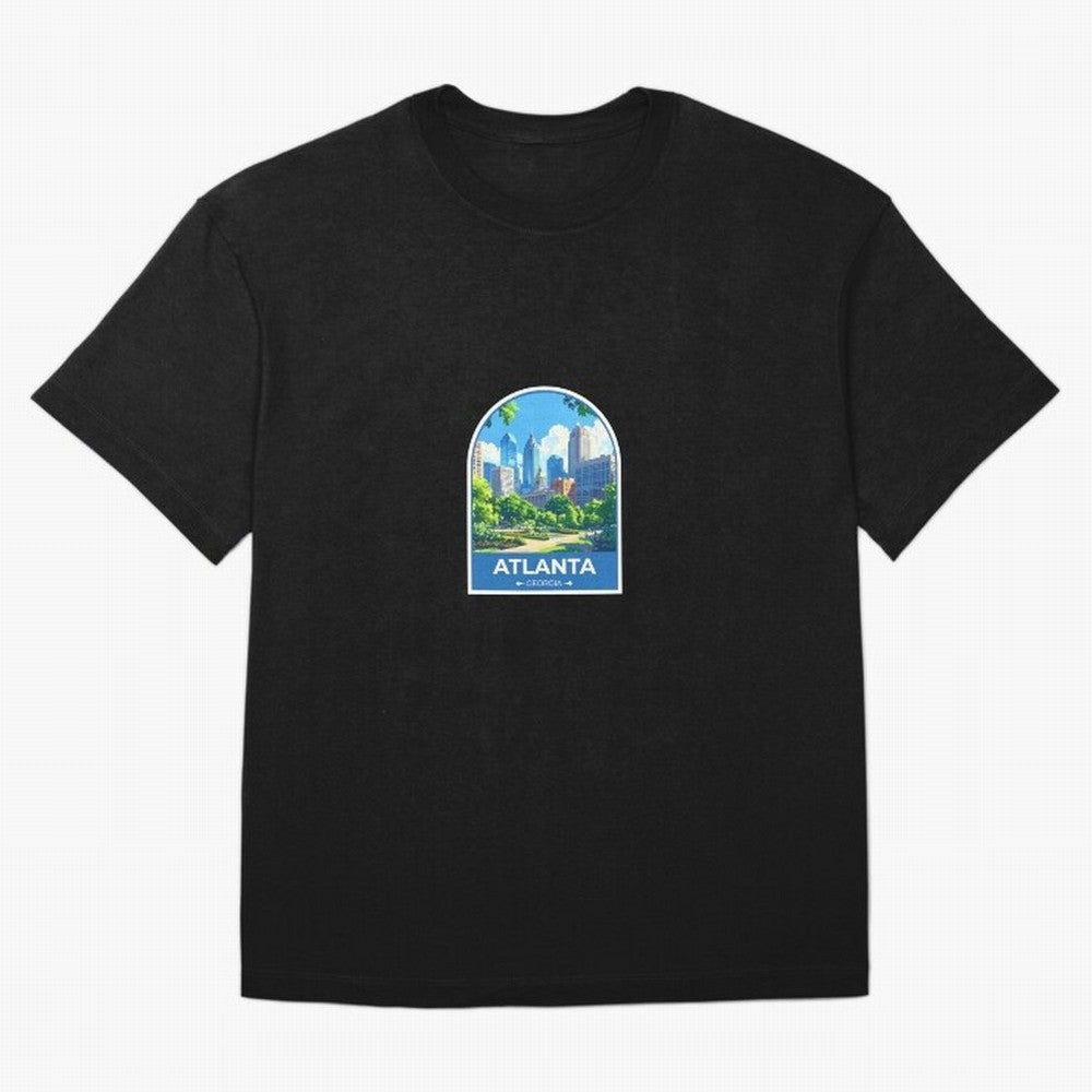 Atlanta Georgia Oversized T-Shirt Enjoy the Biggest Football Party of FIFA World Cup 2026 for Fans of Messi and Cristiano Ronaldo and Netherlands, Bringing Football Passion, Legendary Performances, Festival Vibes and Supporter Community; Ideal for