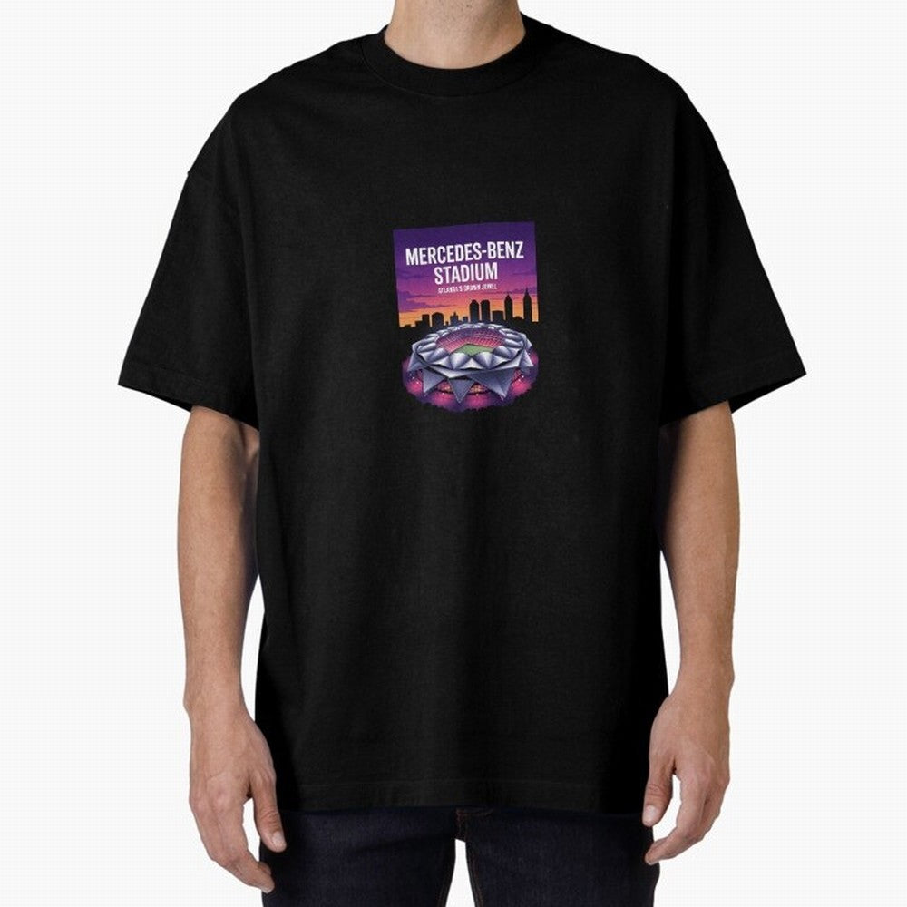 Atlanta Stadium Oversized T-Shirt Remember Iconic Moments from the FIFA World Cup 2026 Journey through Neymar, Haaland and Cristiano Ronaldo Highlights, Portugal Pride, Game Day Rituals, Football Legends, Country Pride and the Road to the Final;