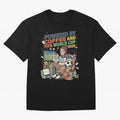 Soccer Mom Powered By Coffee And FIFA World Cup 2026 Funny USA Football Design Oversized T-Shirt Upgrade the FIFA World Cup 2026 USA Canada Mexico Journey through Messi and Cristiano Ronaldo Highlights, Brazil, Portugal and Argentina Pride, Vintage