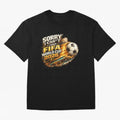 Soccer Addict Quote Design For Football Obsessed Fans Funny FIFA World Cup 2026 Oversized T-Shirt Back Your Heroes with FIFA World Cup 2026 USA Canada Mexico Spirit, Made for Portugal, Spain and Germany, Haaland and Mbappe, Stadium Chants, National