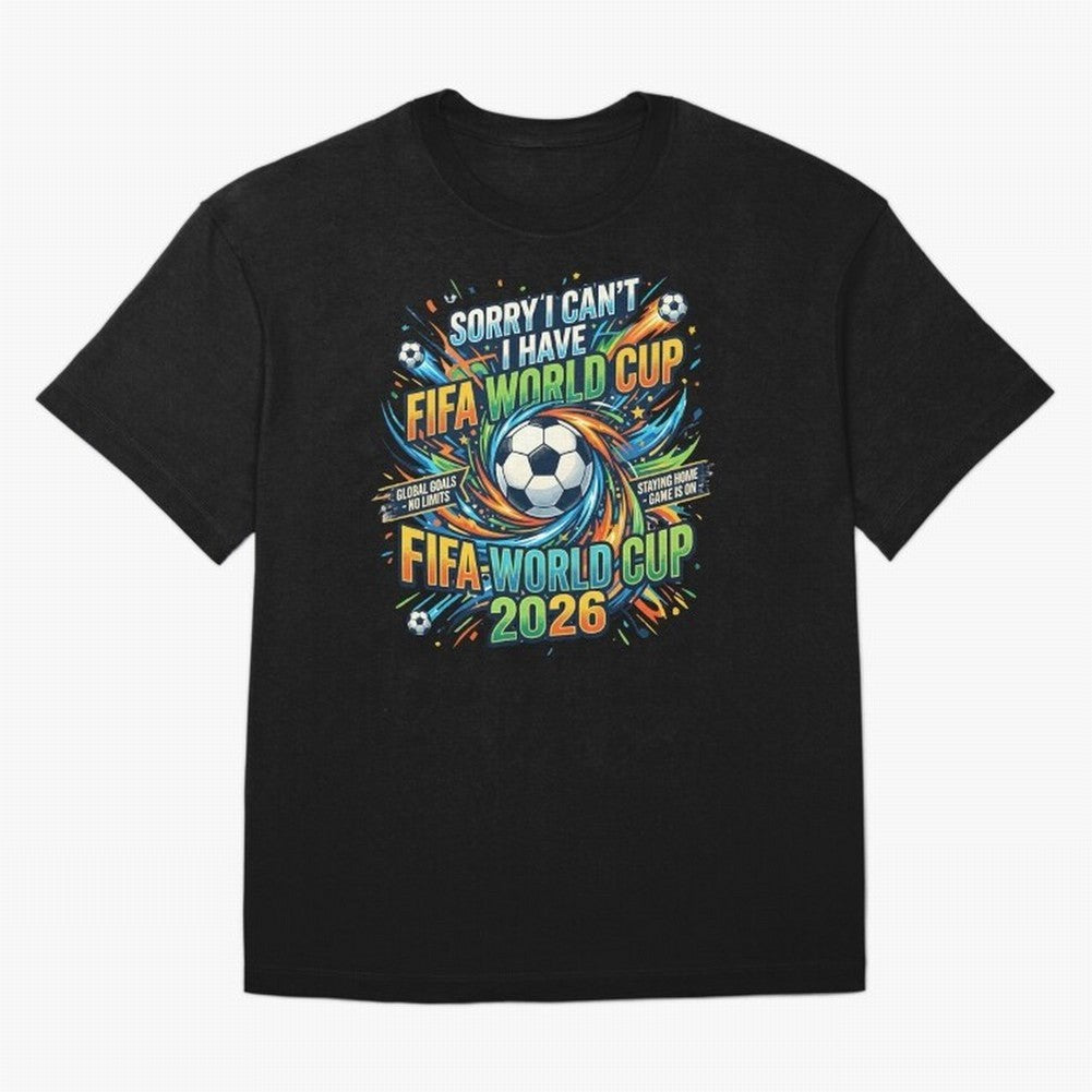 Funny FIFA World Cup 2026 Soccer Addict Quote Design For Football Obsessed Fans Oversized T-Shirt Step into Match Day Hype around FIFA World Cup 2026 Group Stage, Messi, CR7 and Mbappe, England, France and Netherlands, Stadium Memories, Football