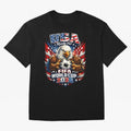 Soccer Pride Design For American Football Fans USA FIFA World Cup 2026 Oversized T-Shirt Follow the Final Road of Global Football Passion for FIFA World Cup 2026, Highlighting Mbappe and Neymar, France, Football Festival Excitement, Trophy