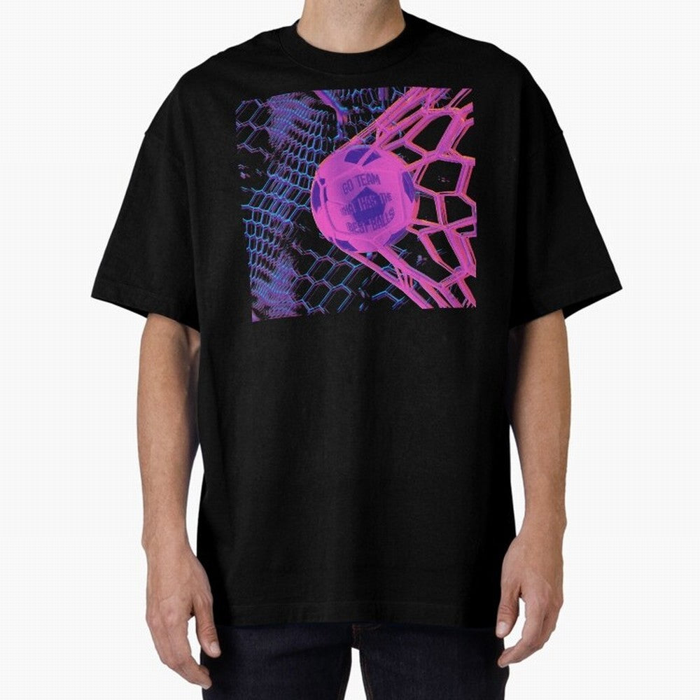 GO TEAM! Oversized T-Shirt Make Memories around FIFA World Cup 2026 Group Stage Filled with CR7 and Messi, England and Germany Energy, Supporter Pride, Iconic Celebrations, Legendary Names and Global Match Day Energy; Made for Die Hard Supporters,