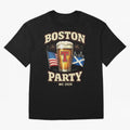Boston T?Party Scotland Football WC 2026 Oversized T-Shirt Experience FIFA World Cup 2026 Spirit, Highlighting England, Messi, Neymar and Mbappe, Football History, Final Match Energy, Crowd Noise and Once in a Lifetime Moments; Made for Die Hard