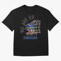 World cup 26 - Curacao Oversized T-Shirt Celebrate Global Football Passion for FIFA World Cup 2026 Group Stage, Made for Cristiano Ronaldo, Haaland and CR7, Brazil, Tournament Hype, Historic Matchups, Family Viewing Parties and Global Sports Pride;