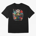 Football Fiesta 2026 Soccer Celebration Art Oversized T-Shirt Bring Stadium Energy to FIFA World Cup 2026 for Fans of Haaland and Mbappe and Argentina, Bringing Tournament Hype, Historic Matchups, Family Viewing Parties and Global Sports Pride;