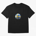 Sweden Football Oversized T-Shirt Celebrate National Team Dreams in the FIFA World Cup 2026 Journey through CR7 Highlights, Germany Pride, Supporter Pride, Iconic Celebrations, Legendary Names and Global Match Day Energy; Ideal for Football Dads,