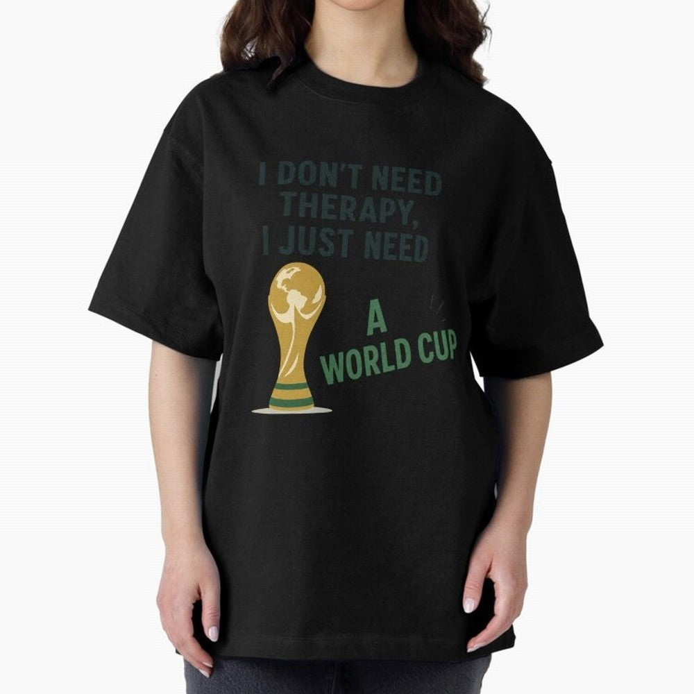 Pixel Art World Cup Trophy Retro 16 Bit Video Game Football Oversized T-Shirt Stand Out with Spirit from Global Football Passion for FIFA World Cup 2026, Inspired by Haaland, Brazil, Match Day Excitement, Supporter Culture, Golden Goals and Global